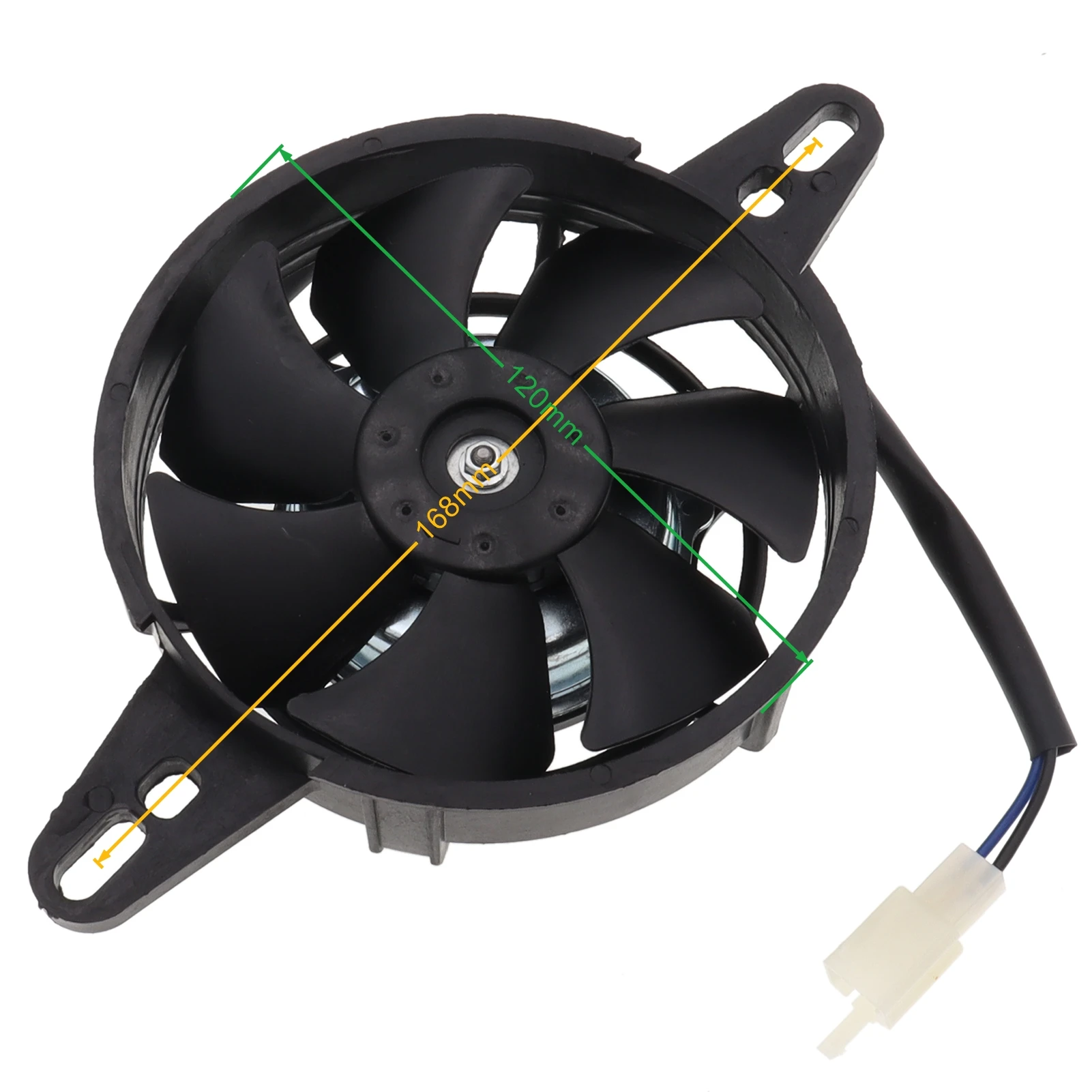 Enfriador de de motor, ventilador de refrigeración de radiador eléctrico apto para motocicleta China Quad Kart Buggy, 150cc 200cc del motor y accesorios| - AliExpress