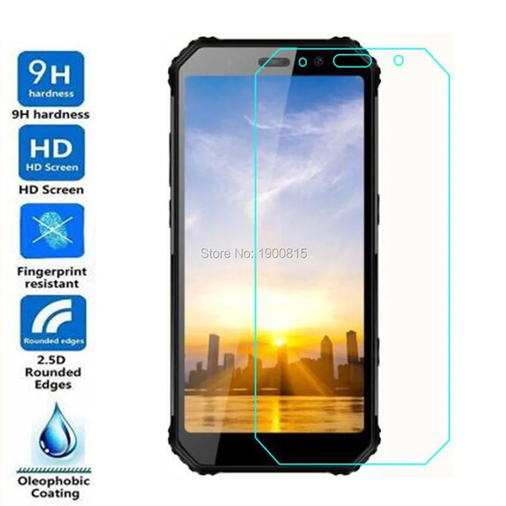 

5PCS Tempered Glass On The For AGM A9 Safety Glass Screen Protector 2.5D 9H Tempered Glass For AGM A9 Phone Film Guard Saver