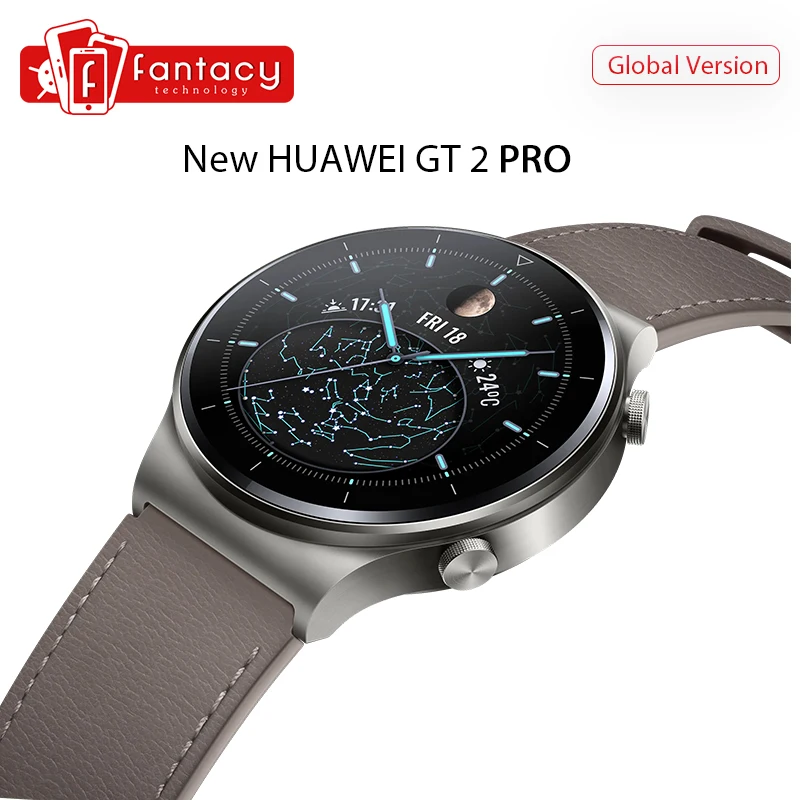 Version mondiale Huawei montre GT 2 PRO montre intelligente GPS 14 jours d