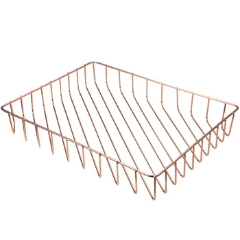 

Kitchen Vegetable Snacks Nordic Style Iron Art Home Decor Organizer Tableware Dining Candy Storage Basket