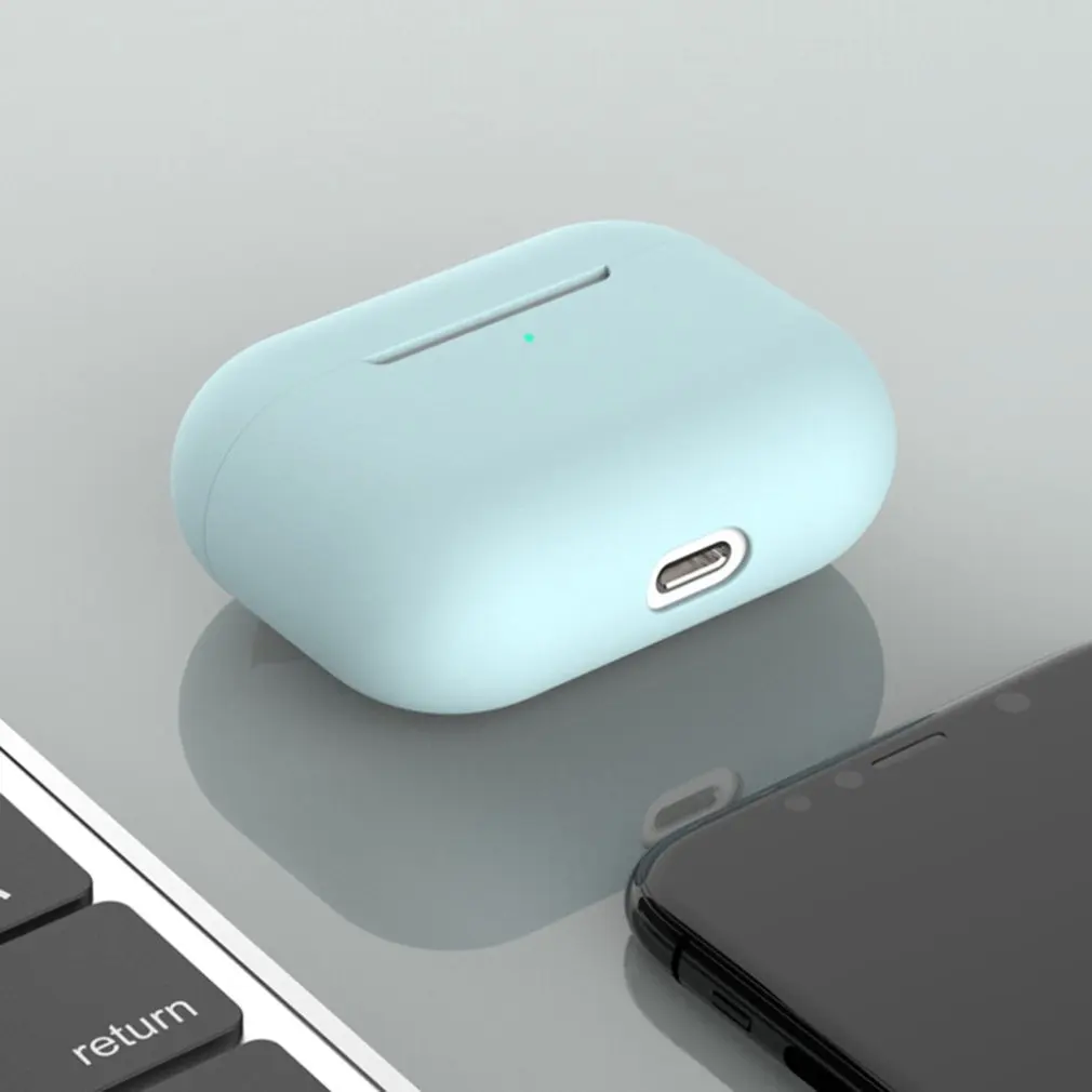 Soft Silicone Earphone Case for Apple Airpods Pro Protective Cover Case Skin Earphone Accessorie for AirPods pro 3