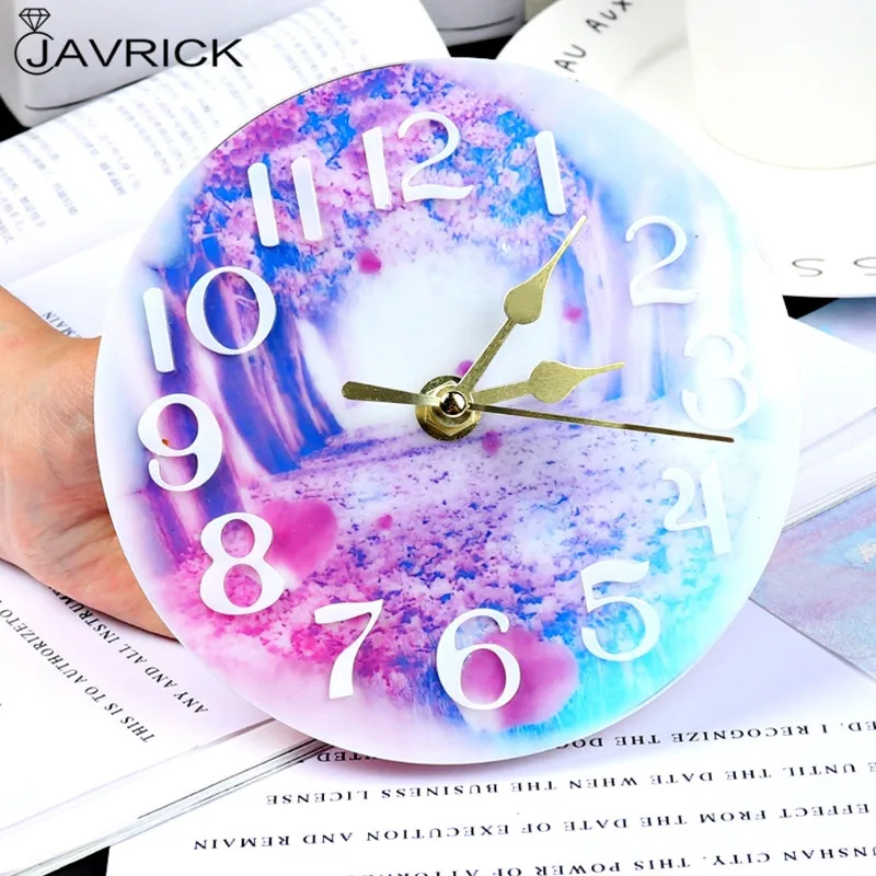 Silicone Mold Clock For Jewelry 10/15cm Small And Big Size Clock