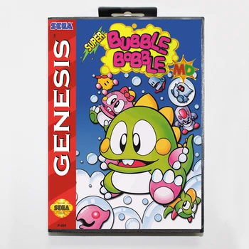 

Super Bubble Bobble 16bit MD Game Card For Sega Mega Drive/ Genesis with Retail Box