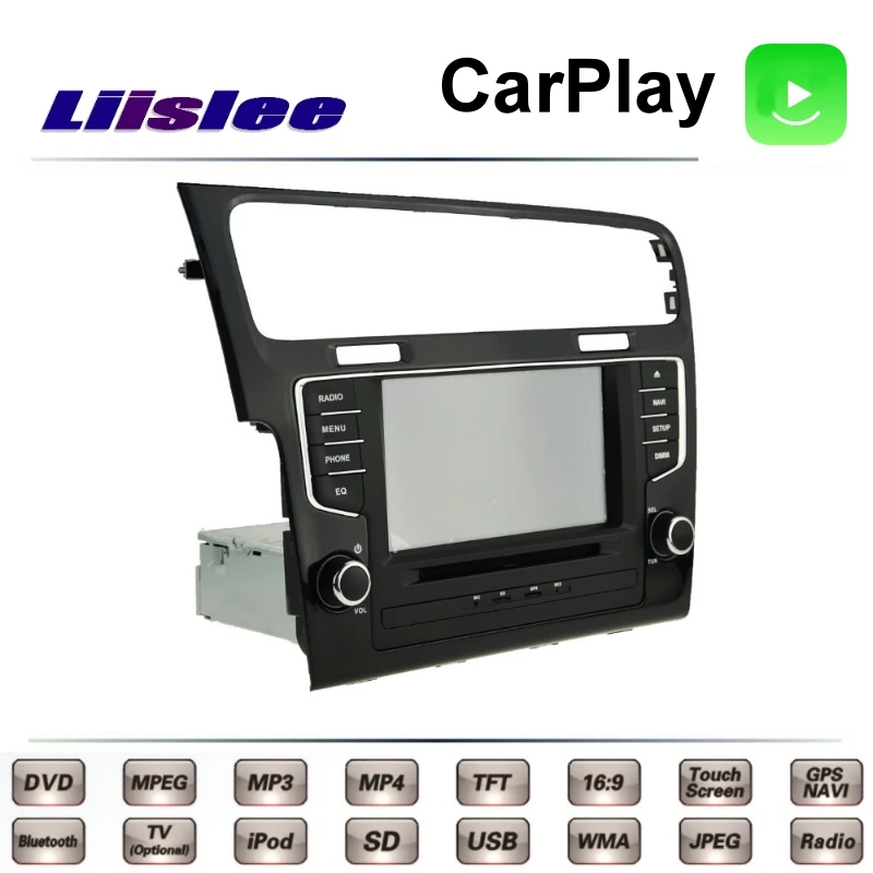 Для Volkswagen VW Golf Wagon 7 MK7 2012 ~ 2018 LiisLee Автомобильный мультимедийный ТВ DVD GPS Радио Carplay