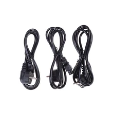 ZLinKJ 1,5 м C13 IEC чайник Европейский 2-контактный круглый AC EU Plug Мощность кабельный ввод шнура ПК новое поступление