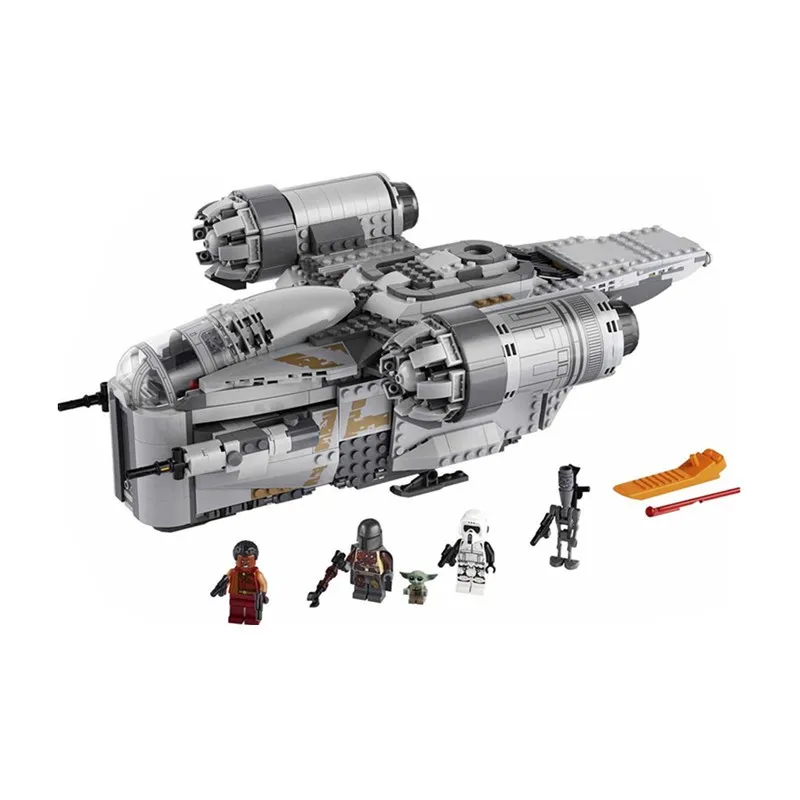 

The UCS Razor Crest by Model Compatible With Star Toys &Wars Building Blocks Bricks Kids Christmas Toys Gifts