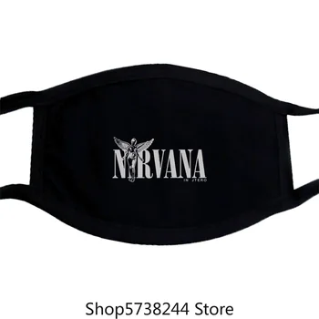 

Nirvana'In Utero' Amplified Clothing-New & Official! Mask SweaMasks Washable Reusable Mask with