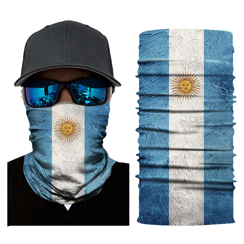 Cycling Bandana Bandana Headscarf Cotton Bandana Camouflage Bandana Motorcycle Bandana Multifunctional Bandana Bandana Neck Cover National Flag Magic Scarf Men Cycling Seamless Balaclava Head Scarves Outdoor Sports Headband Neck Warmer Bandanas Face Mesh