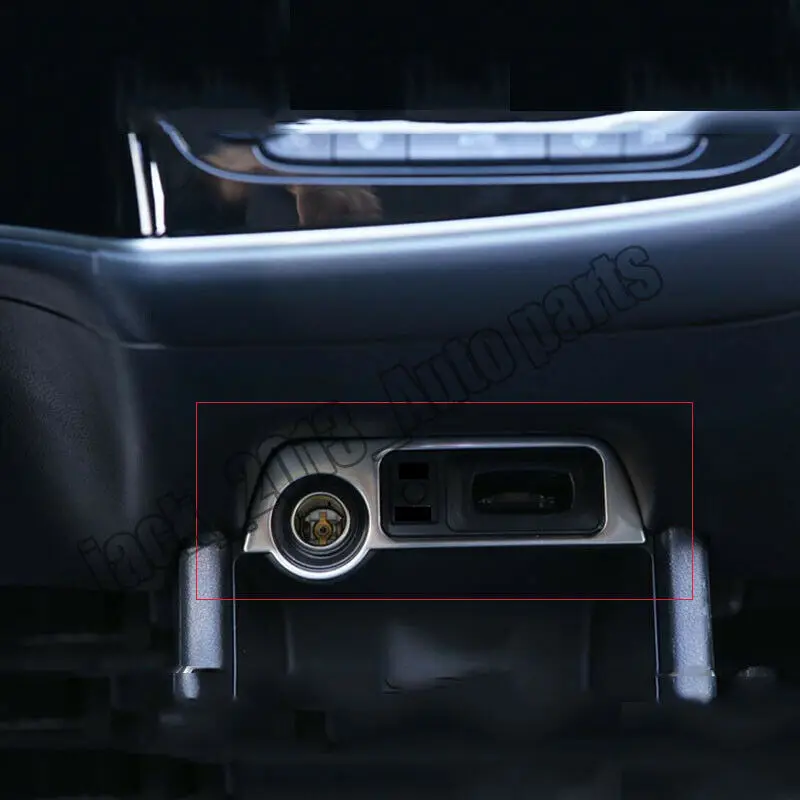 Серебряная панель для прикуривателя подходит для Mitsubishi Outlander 2013