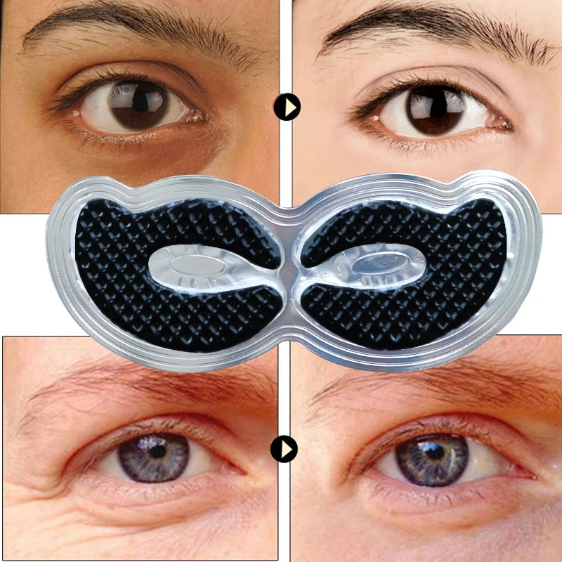 1-3pcs Collagen Crystal Eye Mask Moisturizing Whitening Eye Patches ERemove Dark Circles Essence Eye Patch Eye Care Mask TSLM1