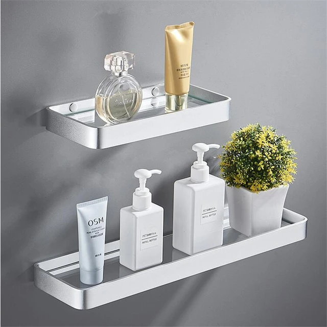 Quality Aluminum Bathroom Shelf 1/3Tiers Bath Shower Shelf Bath Shampoo  Holder Basket Holder Corner Shelf Chrome Bathroom Produc - Price history &  Review, AliExpress Seller - Decorating Store