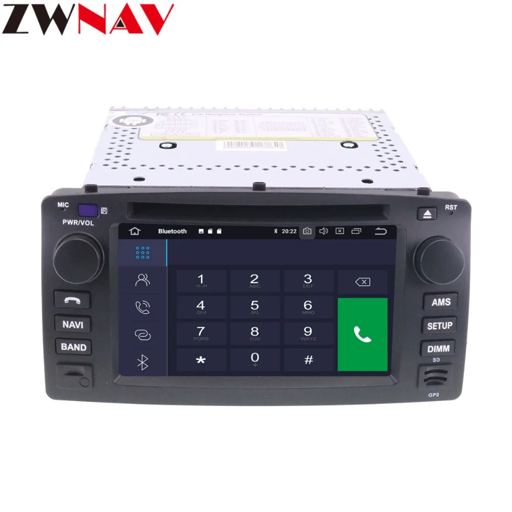 Clearance DSP 2 Din Android 9.0 Car DVD Multimedia player unit for Toyota corolla 2001-2006 with GPS navi Audio Radio stereo tape recorder 7