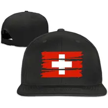 Швейцарский флаг мужчины и женщины бейсболка, унисекс хип-хоп Snapback шляпа