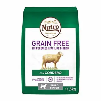 

Pienso para Perro Nutro Grain Free Senior Cordero 11,5kg