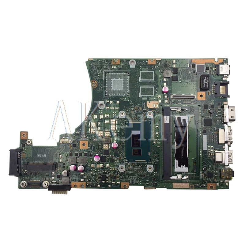 AKEMY X455LA материнская плата для ноутбука ASUS X455LAB X455LJ X455LD X455LF X455LB материнская плата ТЕСТ ОК i3-5005 процессор 4 Гб ОЗУ