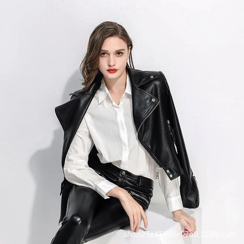 short-faux-leather-jacket-for-women-spring-autumn-fashion-2023-new-zipper-turn-down-collar-motorcycle-pu-leather-jacket-coats