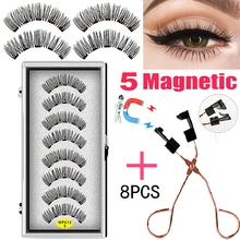 LEKOFO 4 пары 5 Магнит Магнитные Накладные ресницы ручной норковые ресницы faux cils magnetique 3D естественный Магнитный ресницы ПВС LEKOFO 4 пары 5 Магнит Магнитные Накладные ресницы ручной норковые ресницы faux cils magnetique 3D естественный Магнитный ресницы ПВС