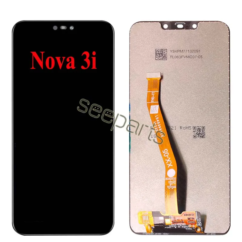 Huawei Nova 3 ЖК-дисплей сенсорный экран PAR LX1 LX9 Nova 3i ЖК-дисплей INE LX2 L21 Nova 3e дисплей ANE LX3 L23 экран Nova3 Замена