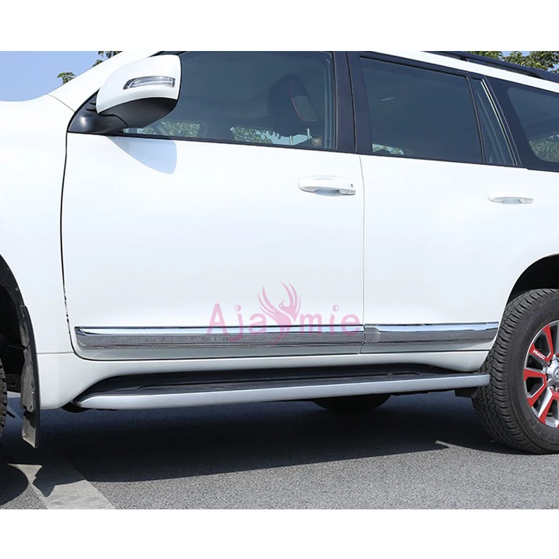 Для Toyota Land Cruiser Prado FJ150 2010-2018 боковая дверь декоративная отделка хромированный