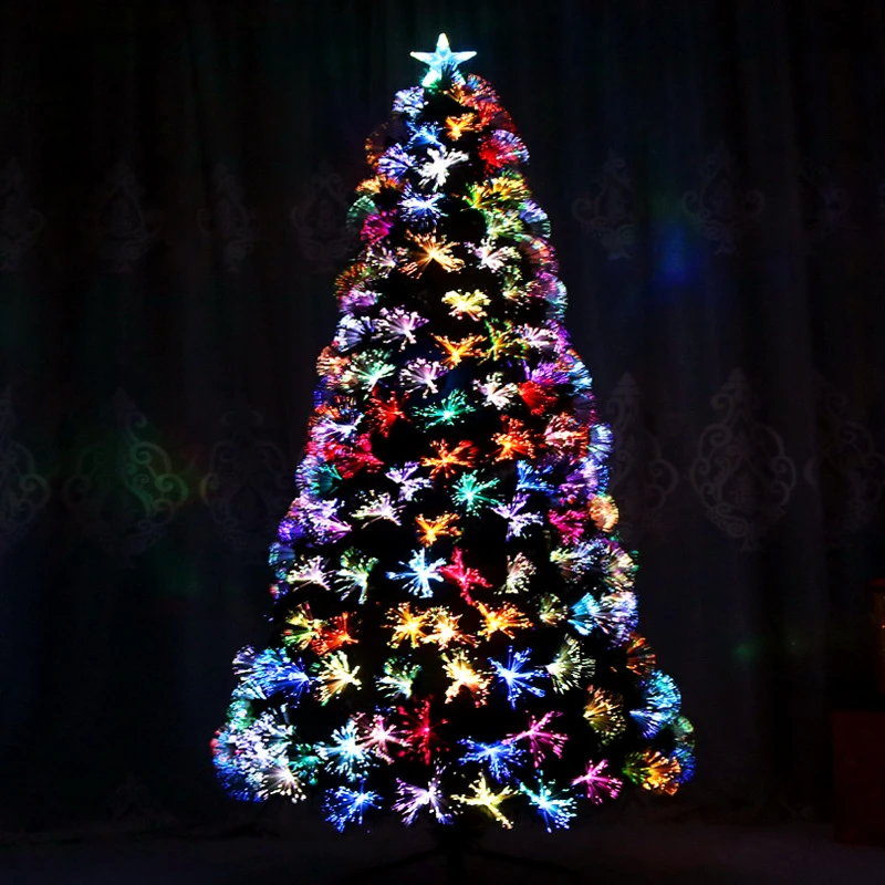  M-3m Colorido Fibra Óptica Árvore De Natal Ornamentos Decorativos Luz  Luxo Natal Loja Decorações Presente Artificial Natal - Árvores - AliExpress