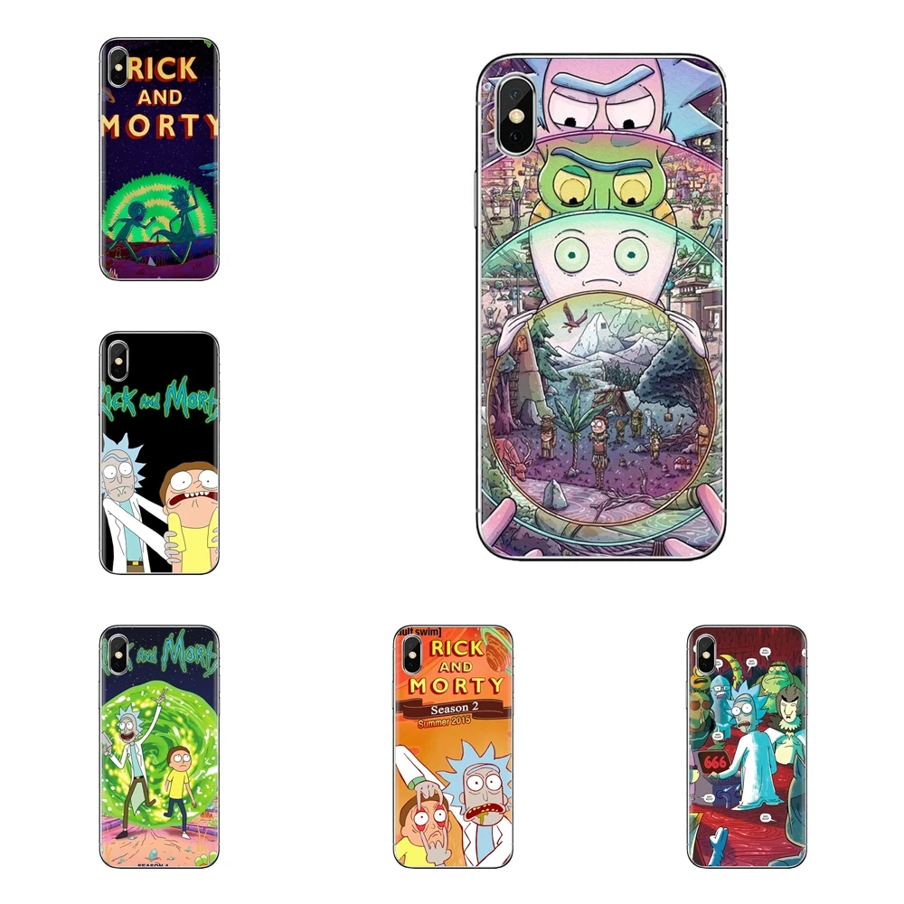 Mobile Phone Case Cover Rick and Morty Season 3 For Sony Xperia Z Z1 Z2 Z3 Z5 compact M2 M4 M5 E3 T3 XA Aqua LG G4 G5 G3 G2 Mini |