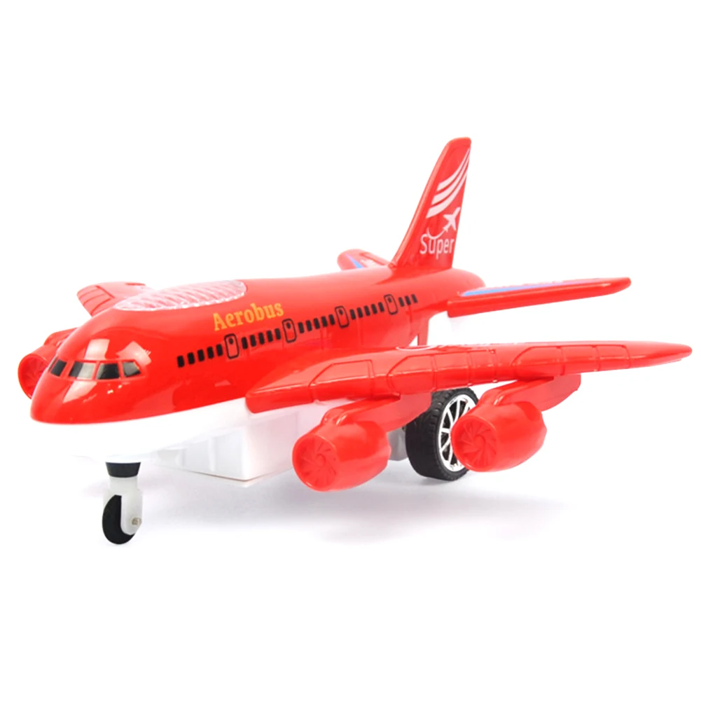 Пульт дистанционного управления Taxiing модель RC игрушки самолеты 4 канала мигающие огни Музыка моделирование привлекательный движущийся детский пластик