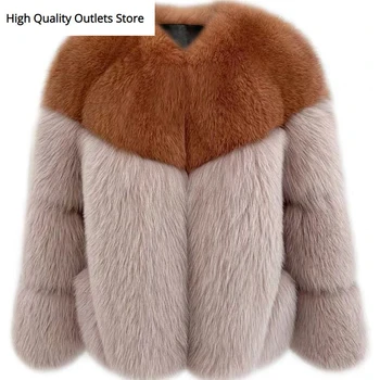 

real fur jacket ladies natural fur jacket women fox fur jacket