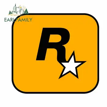 

EARLFAMILY 13cm x 12cm for Rockstar Games Car Stickers Vinyl Sticker Graffiti Sticker Waterproof Occlusion Scratch Decals