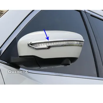 

Car ABS Chrome Back Rear View Rearview Side Mirror Eyebrow Strip Sticks Trim Panel Part 2pcs For Nissan Qashqai 2019 2020