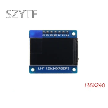 

1.14 inch IPS full viewing angle TFT display LCD screen color screen module SPI serial port 135X240