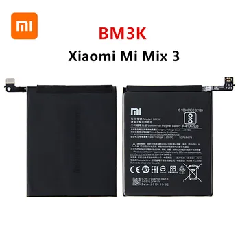 

Xiao mi 100% Orginal BM3K 3200mAh battery For Xiaomi Mi Mix 3 Mix3 BM3K High Quality Phone Replacement Batteries