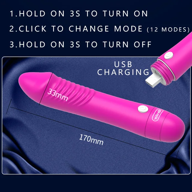USB Charging AV Stick Female Dildo Realistic Vibrators Sexy Products Sex Toys for Women Adults 18 Clitoris Vagina Anal Sexyshop 2