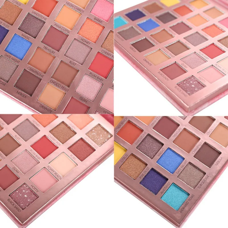 ANYLADY 30-color палитра теней для век водостойкая не-dizzy dying color быстрое мерцание матовые тени для век
