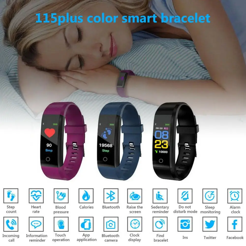 115 Plus Children's Watches Kids LED Digital Running Sport Watch For Men Women Electronic Bracelet Clock Android IOS | Наручные часы