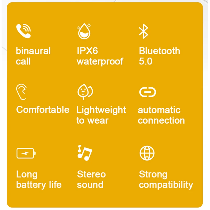 Ultra Thin TWS Wireless Headphones Bluetooth 5 0 Earphones Mini Sports Running Headset With Mic Charging For Iphone 12 Xiaomi