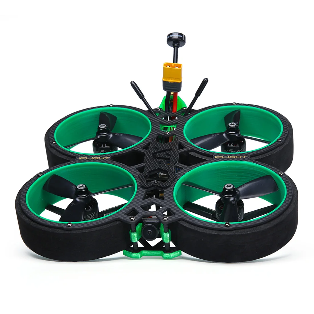 

iFlight Green Hornet 3Inch CineWhoop 4S / 6S FPV Racer Drone BNF PNP w/ SucceX-E Mini F4 Runcam Nano2 RC Multicopter Quadcopter