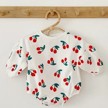 

2020 New Spring Newborn Girls Cotton Long Sleeve Jumpsuit Toddler Baby Rompers Overalls Baby Princess Rompers Kids Clothes