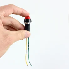 

9.5mm X 21.5mm(W*L) 2pins Rocker Switch 2-Pin 250V 6A 125V 10A ON-OFF power Button