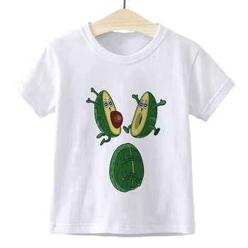 

Avocado Be Made One Children T-shirt Funny Beautiful Versatile Kids T shirt Loose Kawaii Cool Harajuku Girl Boys Clothes