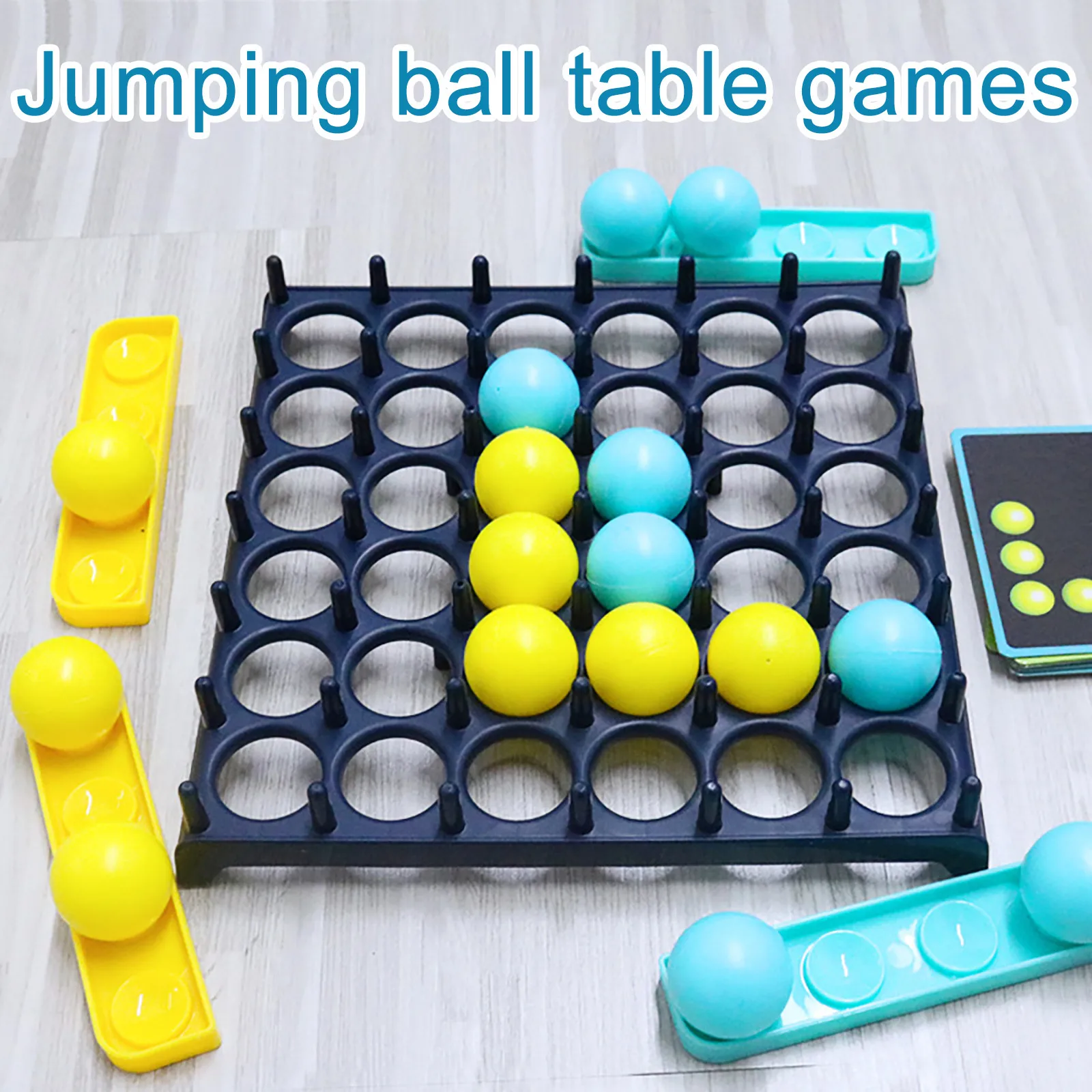 Springen Bal Tafel Games 1 Set Stuiteren Spel Activeren Game Voor Kid Familie En Party Desktop Stuiteren Speelgoed game Bounce|Speelgoed bal| - AliExpress