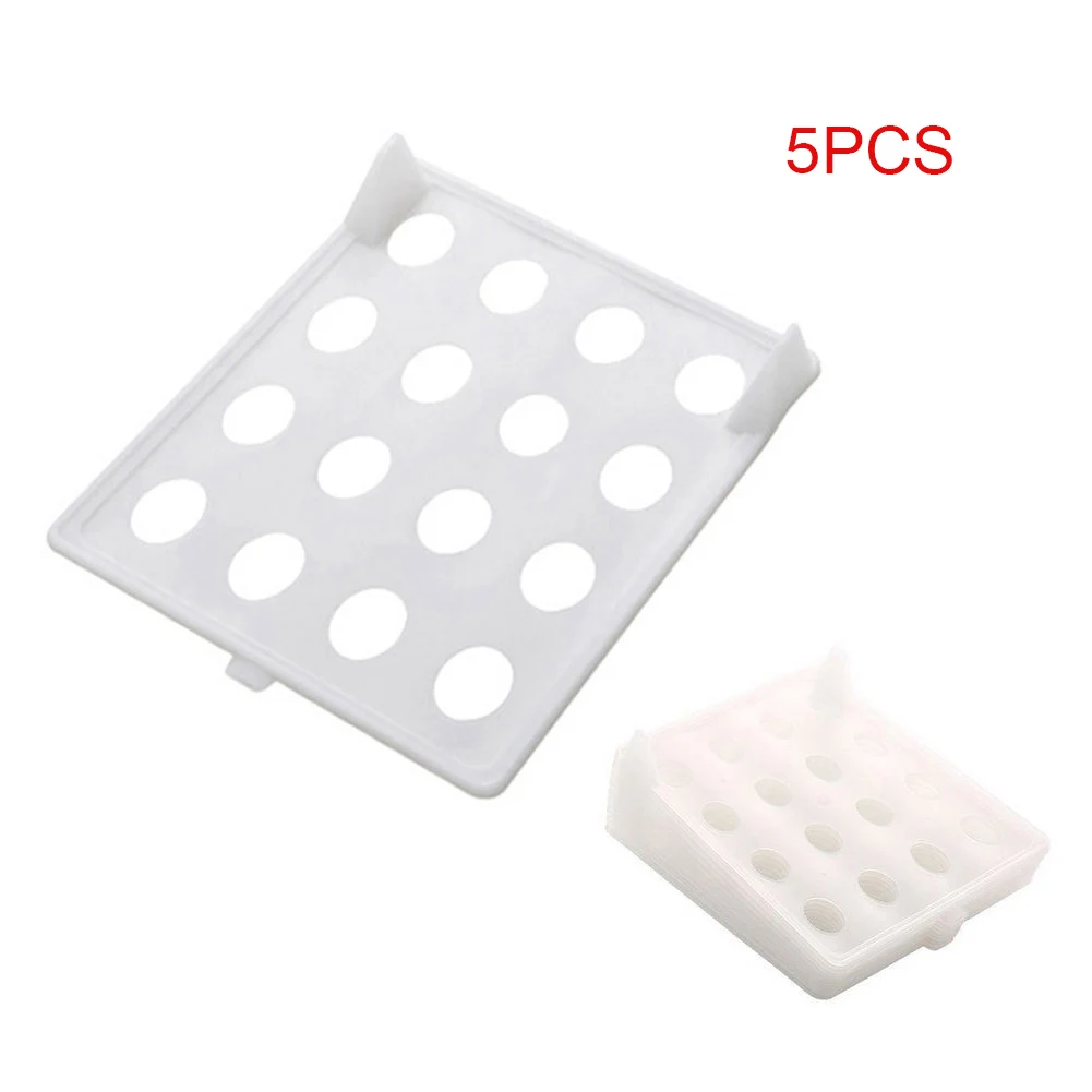 Transparent 5PCS 1/2/5pcs Multifunctional Plastic Laundry Storage Fold Board Clothing Shelf Stacked Board Tools SP99 - Цвет: Transparent 5PCS