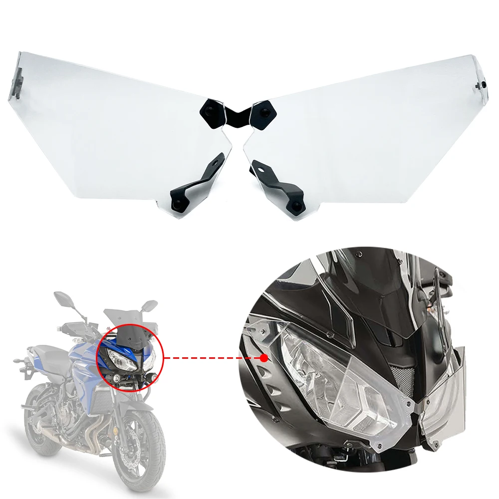 

Motorcycle Headlight Headlamp Guard Protector Cover For Yamaha MT-07 MT07 MT 07 Tracer GT 2016-2019 2018 Motor Head Light Lamp