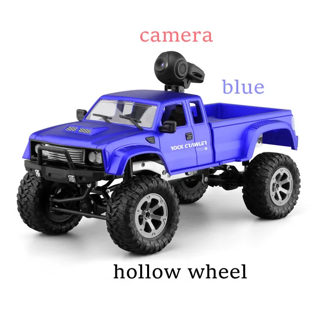 Hotty Toy 1:16 Rc грузовик с дистанционным управлением автомобили пикап тяжелый внедорожник wifi HD камера Пульт дистанционного управления игрушечный автомобиль - Цвет: 002A BY