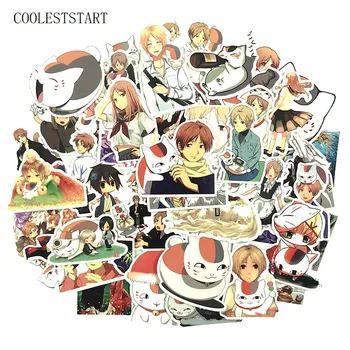

50 Pcs/Set Japan Anime Natsume Yuujinchou Stickers For Fridge Luggage Laptop Motorcycle Skateboard Bicycle Cute Cartoon Stickes