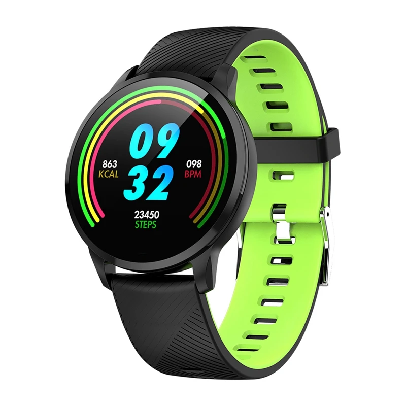 Green COLMI CS16 Смарт-часы для мужчин IP67 Водонепроницаемый Bluetooth Спорт фитнес-трекер монитор сердечного ритма женские часы Smartwatch - Color: Green