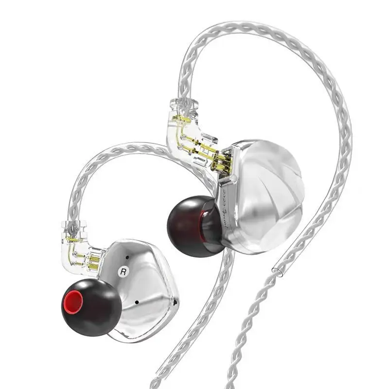 Новые TRN VX 6BA + 1DD гибридные металлические наушники для ушей IEM HIFI DJ монитор | Отзывы и видеообзор