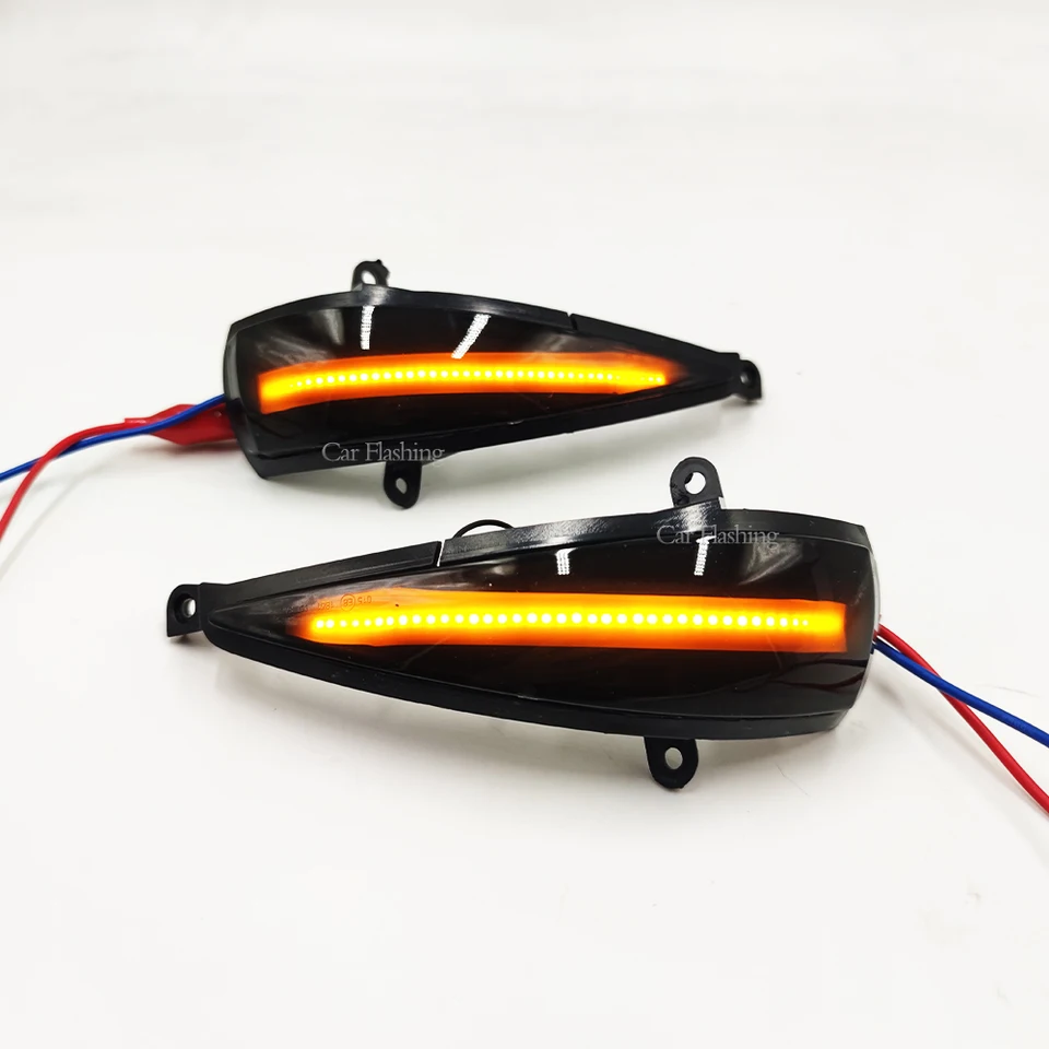 Kakulkomen 2 pezzi Indicatore LED sequenziale di direzione luce