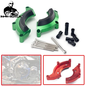 

CNC Motorcycle Engine Guard Left Right Engine Cover Crash Protector Pad Engine Guard For Kawasaki Z900 2017 2018 2019