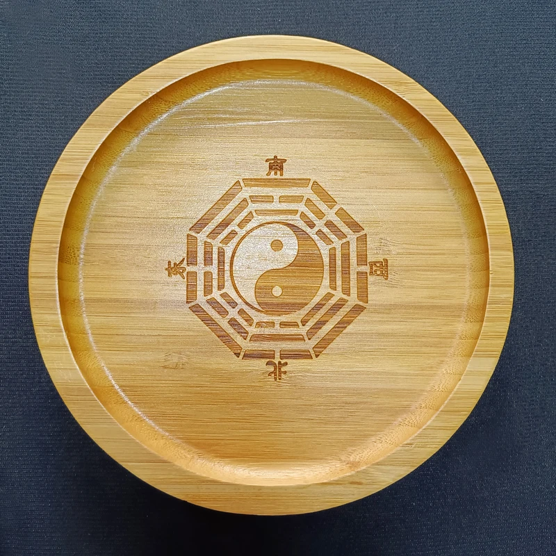 Zhouyi-Bamboo Sign Tube, Yi Jing Bamboo Pot, Round Bamboo Plate, Do not include divination bamboo sticks! 6