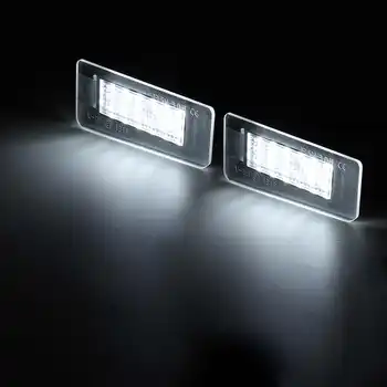 

2pcs 6000K Car Led License Plate Light for Hyundai Accent Elantra 2011 2012 2014 2016 2017 Car Styling Rear Number Plate Lamps